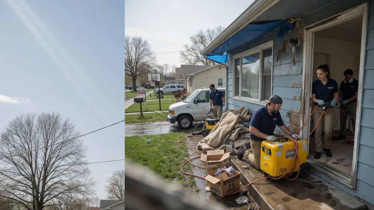 Basement Flood Cleanup in Crothersville, IN near me
